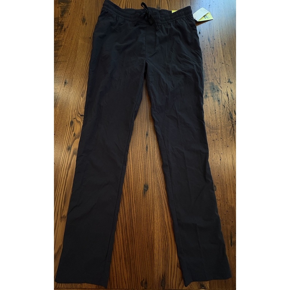 All in Motion Men's Ripstop Athletic Pants Black Size Small Tapered Leg NWT